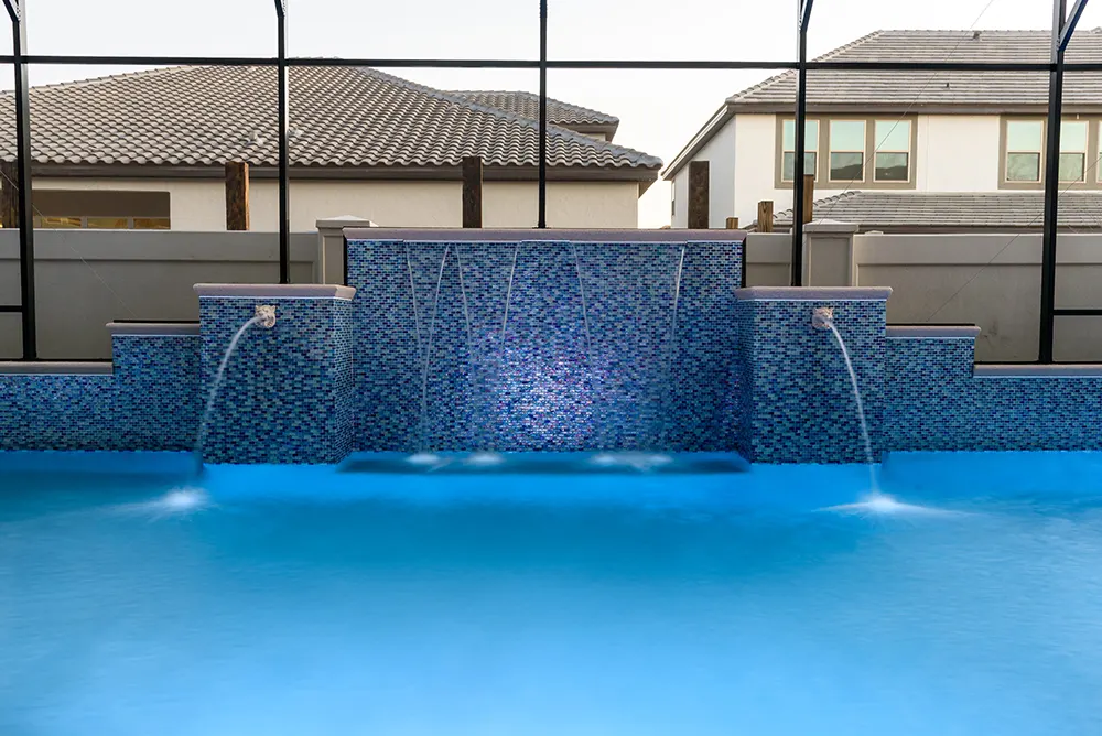 Professional Puddle Pools technician servicing a pool